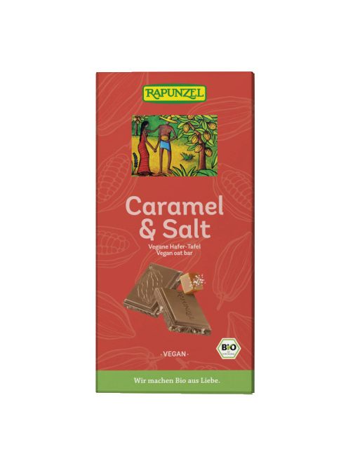 Rapunzel Sós karamellás zabszelet BIO 100g VEGÁN