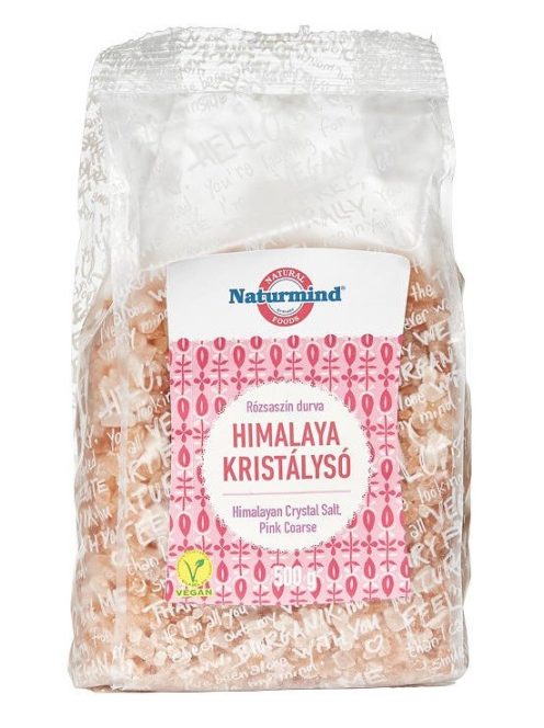 Naturmind Himalaya só durva, rózsaszín 500 g