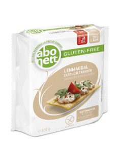Abonett Extrudált Kenyér Lenmaggal Gluténmentes 100 g