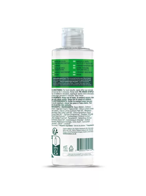 Faith in Nature Hajkondícionáló, Citrom és Teafa 400ml