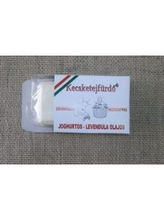   Sövénykúti kecsketejfürdő, Joghurtos - Levendula olajos háziszappan (szárazbőrűeknek) 100 g