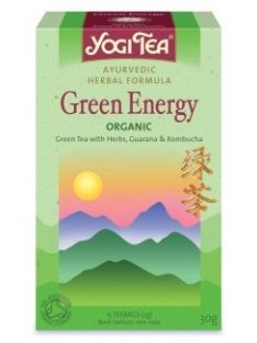 Yogi Bio zöld tea, Zöld energia 17 filter 30 g