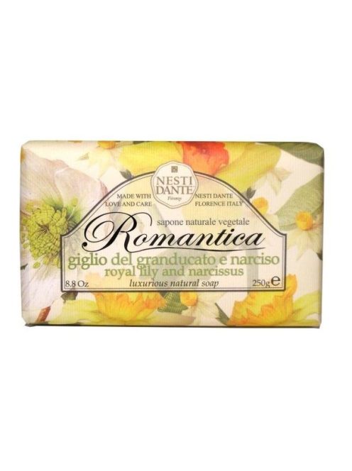 Nesti Dante Romantica királyliliom-nárcisz szappan 250 g