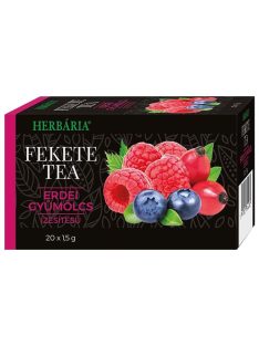 Herbária Fekete Tea Erdei Gyümölcs 20 filter