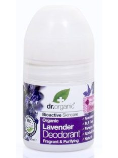   Dr. Organic Bio Levendula golyós dezodor (deo roll-on) illatosít tisztán tart 50 ml