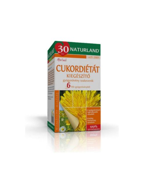 Naturland cukordiétát kiegészítő teakeverék 30 g