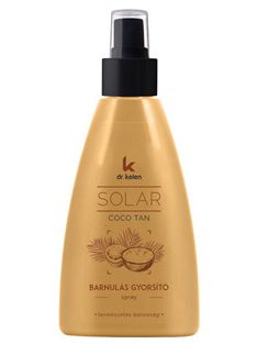 Dr. Kelen solar coco tan barnulás gyorsító spray 150 ml