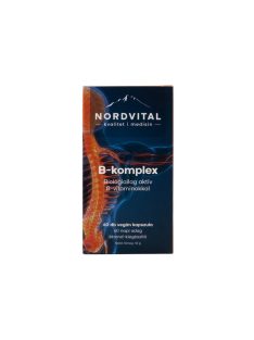 Nordvital B-komplex 60 db vegán kapszula 