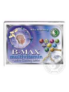 Dr. Chen B-Max Multivitamin Tabletta 40 db