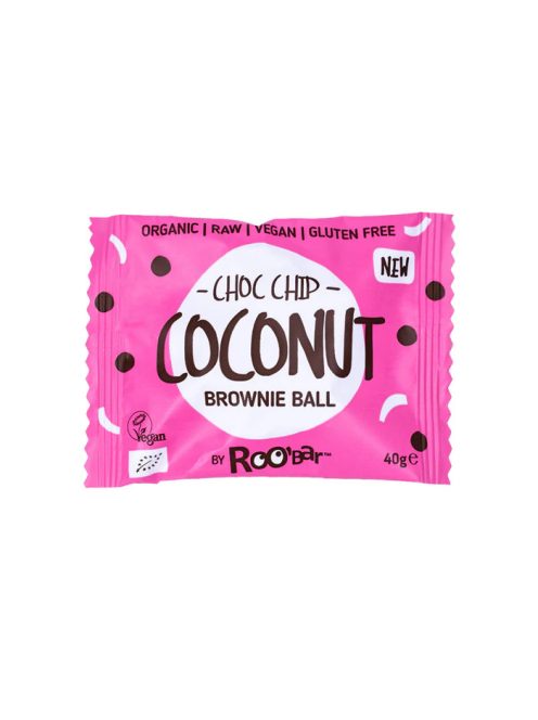 Roobar Bio Kókuszos Brownie golyók 40 g 