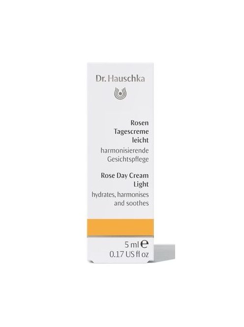 Dr. Hauschka Könnyű Rózsa nappali krém, kis méret 5 ml