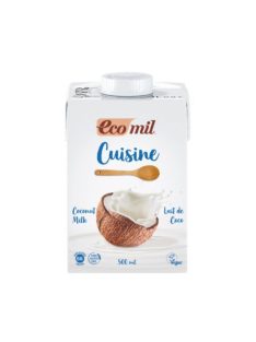   Ecomil Bio Kókusztej, főzőalap, konyhai felhasználásra 500 ml