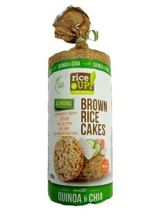 Rice Up Puffasztott Rizs Szelet Quinoa-Chia 120 g
