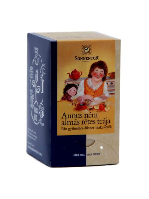 Sonnentor Bio Annus néni almás rétes teája - filteres 45 g 