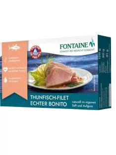 Fontaine Csíkoshasú tonhal sós vízben 120g