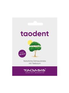 TAOASIS Taodent Teafás Fogtisztító tabletta 125 db