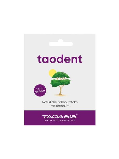 TAOASIS Taodent Teafás Fogtisztító tabletta 125 db