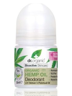   Dr. Organic Bio Kendermagolaj Alumíniummentes golyós dezodor Bioaktív kendermagolajjal 50 ml