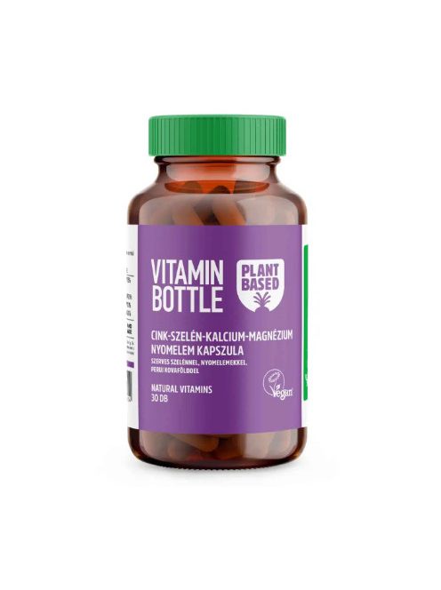 Vitamin Bottle cink-szelén-kalcium-magnézium kapszula 30 db