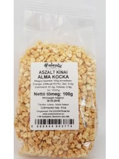 Paleolit aszalt alma kocka cukormentes kínai 100 g