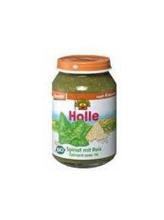   Holle Bio zöldséges bébiétel, parajfőzelék burgonyával, rizzsel, gluténmentes 190 g