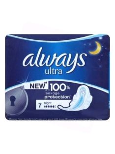 Always Ultra Night 7 egészségügyi betét 