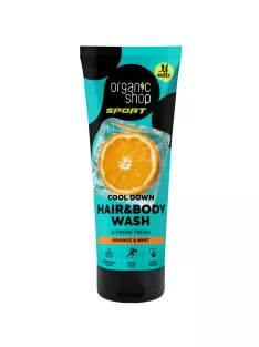   Organic Shop “Cool down” sampon és tusfürdő naranccsal és mentával 200ml