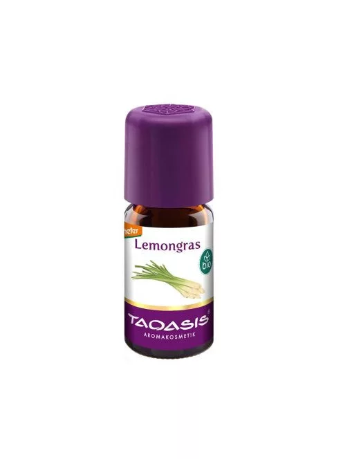 TAOASIS BIO/Demeter Citromfű, indiai (Cymbopogon flexuosus) illóolaj 5 ml