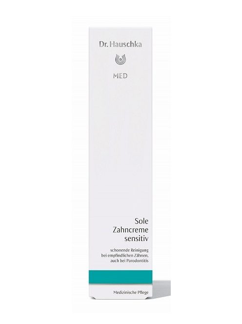 Dr. Hauschka Med Sóvizes fogkrém érzékeny fogakra 75 ml -- készlet erejéig, a termék lejárati ideje: 2026. júniusa