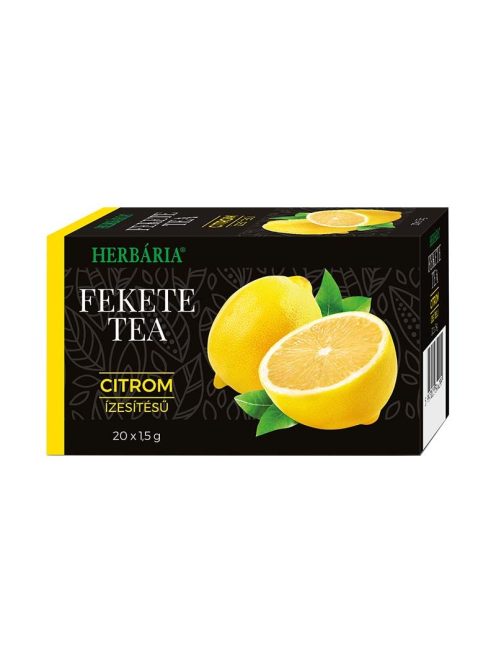 Herbária Fekete Tea Citrom 20 filter