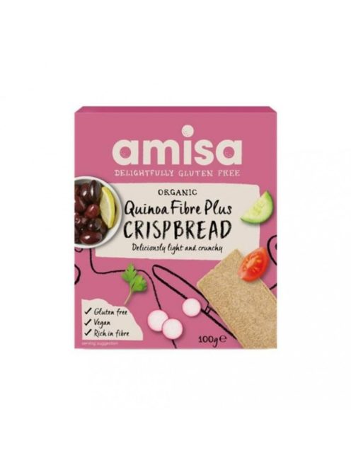 Amisa Bio Quinoa kréker 100 g 