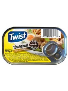 Twist Tőkehalmáj Saját Olajában 120 g
