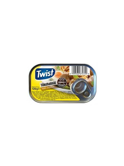 Twist Tőkehalmáj Saját Olajában 120 g