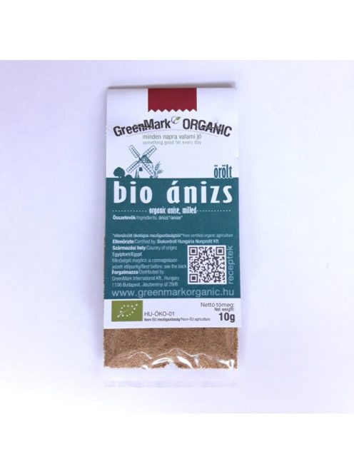 Greenmark Bio Ánizs Őrölt 10 g