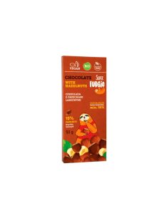 Fudgio Csokoládé törökmogyoróval Bio 50g 