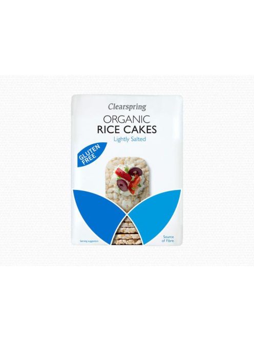 Clearspring Bio puffasztott rizskenyér sós 130 g