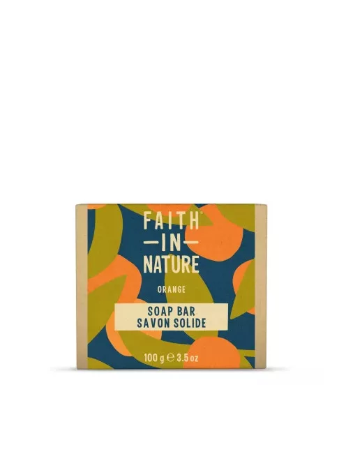 Faith in Nature Szilárd szappan, Narancs 100g