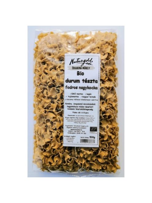 Naturgold Bio Durum Nagykocka 500 g