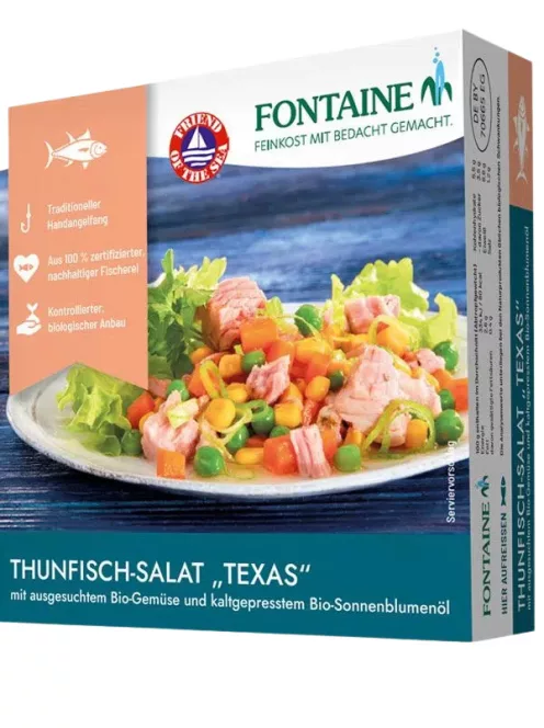 Fontaine „Texas” Tonhalsaláta 200g