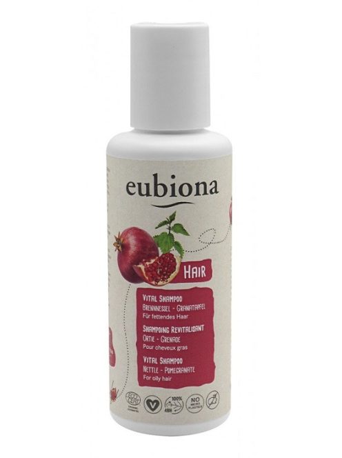 Eubiona Vital sampon: Csalán - Gránátalma 200 ml