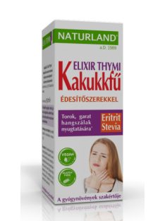 Naturland Kakukkfű Szirup Édesítőszer 150 ml