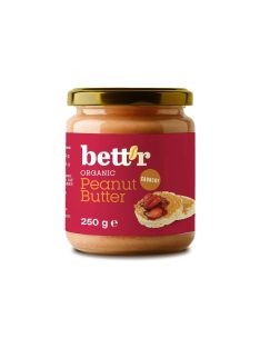 Bett'r Bio Földimogyoró krém Crunchy 250 g 