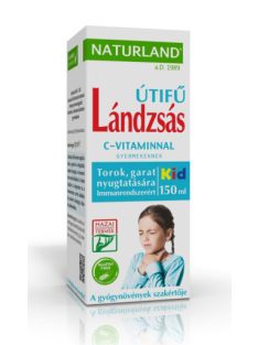 Naturland lándzsás útifű+c-vitamin gyerek szirup 150 ml