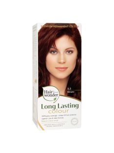   Hairwonder by HennaPlus női tartós hajfesték, vörös árnyalat, mahagóni (5.5) (Long Lasting Colour, Mahagony)