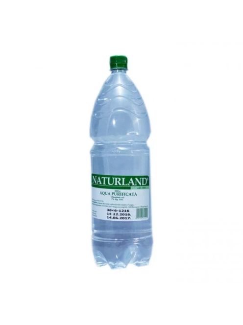 Naturland Aqua Purificata Tisztított Víz 2000 ml