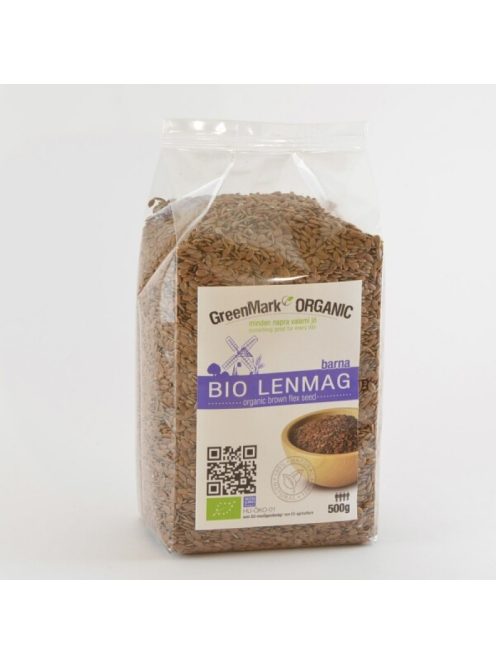 Greenmark Bio Lenmag Barna 500 g