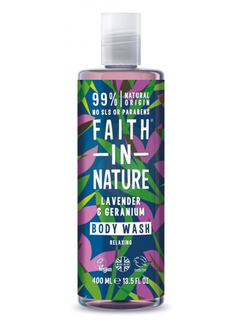 Faith In Nature Tusfürdő Levendula 400 ml