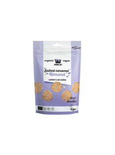 Kookie Cat Sós karamell mandulás minikeksz Bio100g 