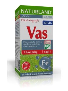 Naturland Vas Tabletta 60 db