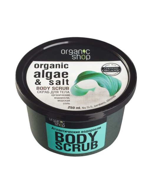 Organic Shop Testpolír "Atlanti alga" 250 ml